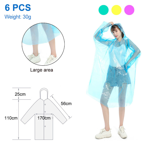 Lätta, bärbara ponchos, ponchos i andningsbart material för mångsidiga utomhusaktiviteter, hållbar lättviktskonstruktion erbjuder komfort hela dagen