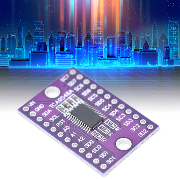 5 st Dev-kort 1 till 8-kanals IIC-utbyggnadsmodul TCA9548A Set Kit för DIY