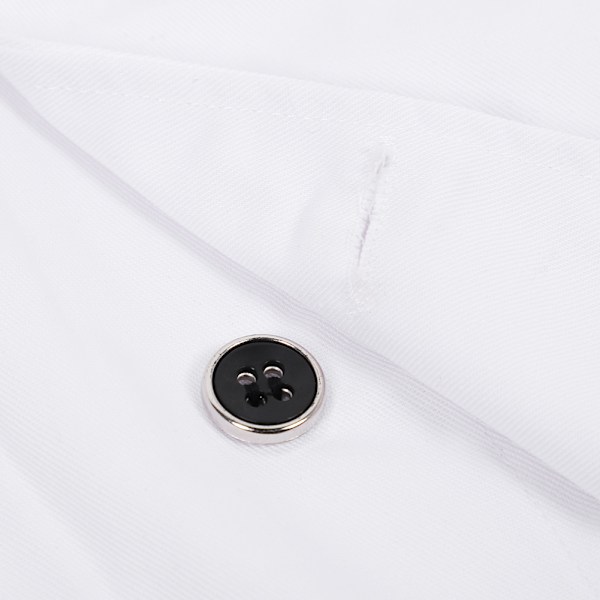 Korean Style Kokin Takki Pitkähihainen Kokin Takki Miehille ja Naisille (XXXL)