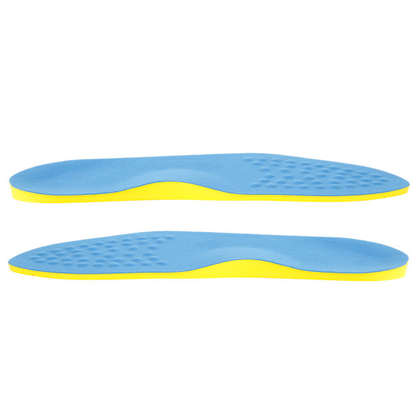 Ortopediska Sulor X/O-Forma Benkorrigering Plattfotsvalvstöd Fotmassagerare Blå M 25.5cm（38-40）