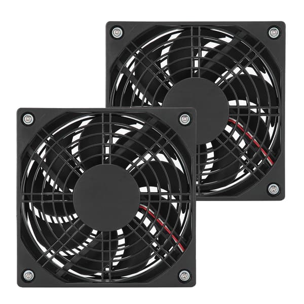 Lavere Støj, CE UL Certificeret Køleventilator med Høj Luftstrøm til Elektronik, Perfekt til Små Rum