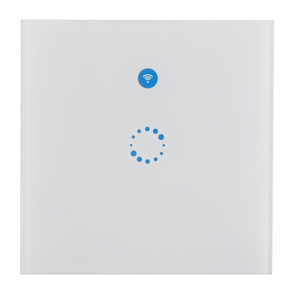 Hjem Smart Vægskifteberøringsskifte Trådløs Controller WIFI LED Lampe (EU stik)