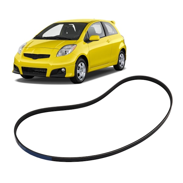 Serpentiinihihna, Kestävä Kumista, Joustava ja Kulutuskestävä, 4PK1180, Vaihto Yaris Echo -malleihin