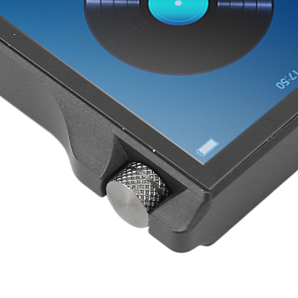Bluetooth MP3-spelare 4.0 tums pekskärm HiFi Lossless Sound Högupplöst portabel MP3-spelare för Android 9.0 Svart