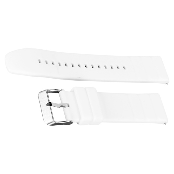 Silikonarmband Professionell Mjuk Snabbkoppling Smartwatch Rem Ersättningstillbehör Passar för Amazfit GTR 4 Vit