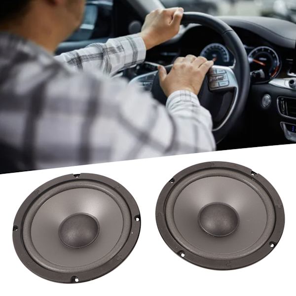 6,5 tuuman auton äänentoisto kaiuttimet, aksiaaliset, 600W korkea herkkyys, tiukka ja puhdas basso auton stereosound-järjestelmälle