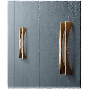 2 stk. møbelgreb køkkenskabsgreb møbelgreb T-bar dørgreb (hulafstand 160 mm, kaffe)