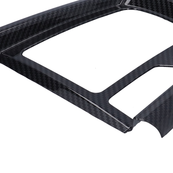 Växelspakspanel Cover Trim Kolfiber Stil Ersättning för Mazda CX-3 CX3 2017-2019