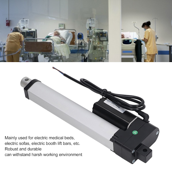 Lineær Motor Elektrisk Aktuator Robust 3000N IP54 Lineær Motor Løfter Elektrisk Stang til Sofa 250mm 24V