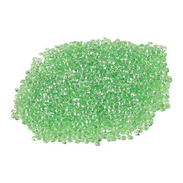2000 kpl 4,5 mm Hääkoristelu Scatter Crystal pöytäkonfetit Juhlat DIY Tarvikkeet Vaaleanvihreä