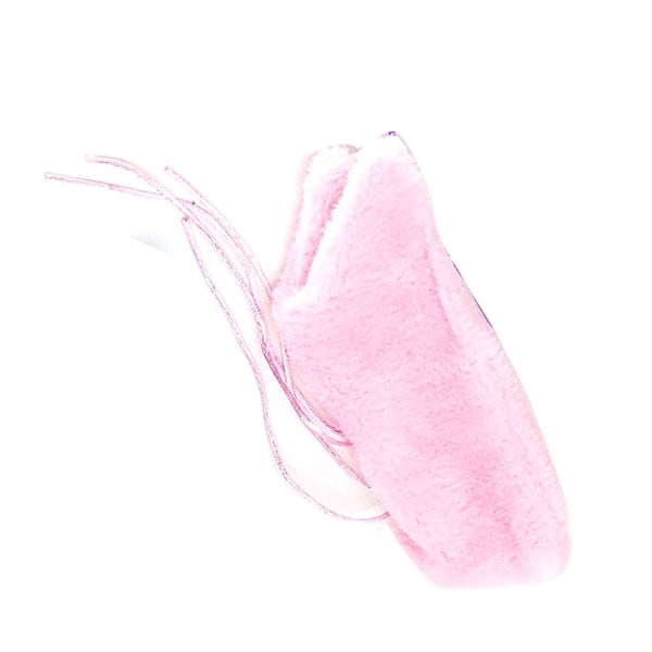 Bird Corner Fleece Blød Varmt Fløjl Lys Farve Vaskbar Holdbar Fugl Seng Varmer til Papegøje Undulat Kakadue Pink