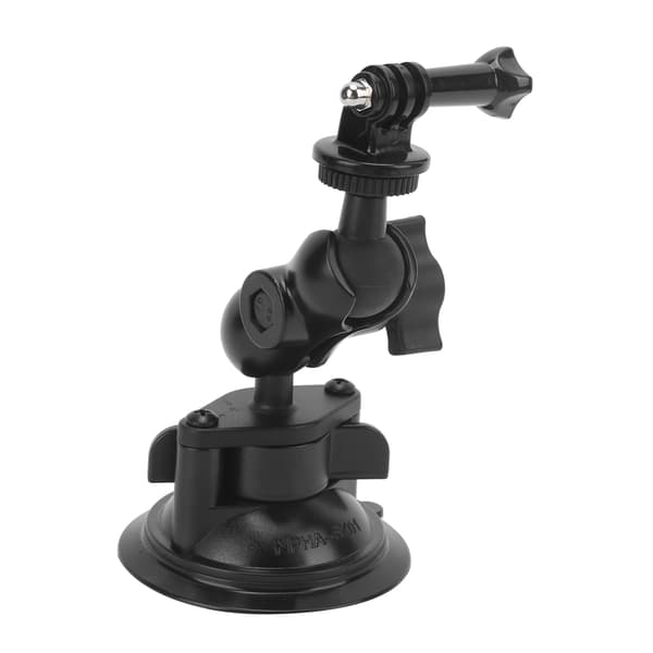ABS Mount Bil Dataoptager Sugekopholder til Gopro/DJI OSMO Action/OSMO Pocket