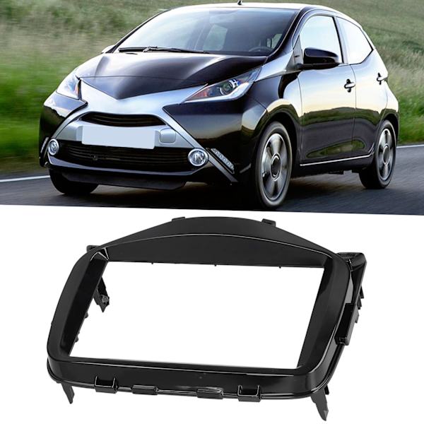 2 DIN Autonäyttöasennussarja Stereo Radio Fascia GPS CD DVD Paneelirunko Vaihto AYGO 2014‑2015