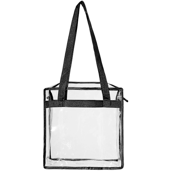 Transparent Tote Bag Genomskinlig axelväska Resväska Handväska Transparent Tote Bag Resväskor PVC Toalettväska Researrangör Väska