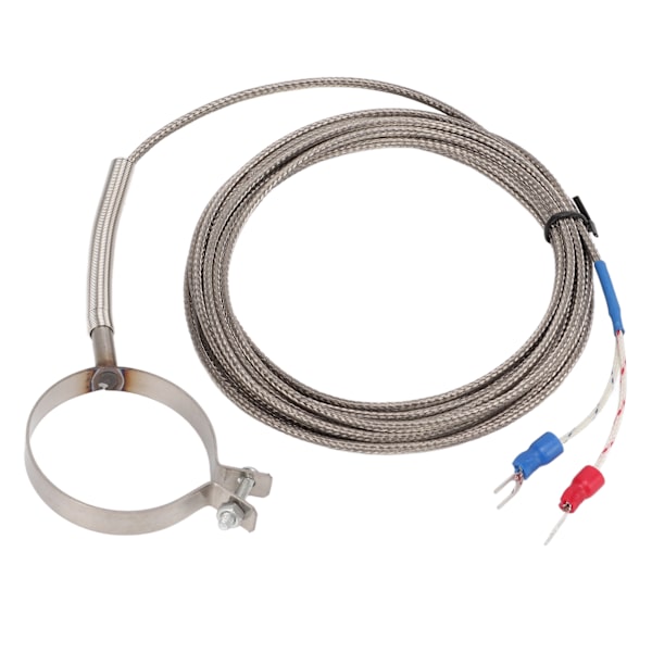 Termoelementsgäng Hög Känslighet Brett Mätintervall 0‑400°C Flera Storlekar Temperaturregulator Sonda för Industri 3 Meter