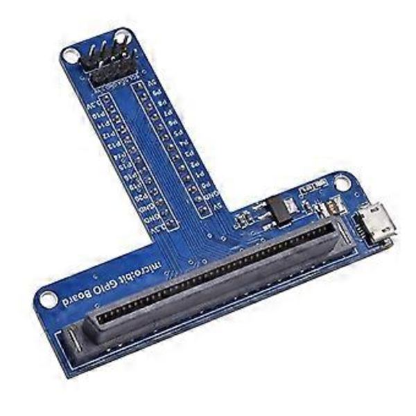 T-Type Ekspansjonsadapter for Microbit Breadboard Python Grafisk Programmeringsgrensesnitt for BBC Micr