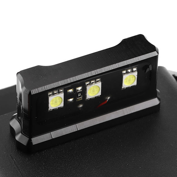 Nummerpladeholder Tail Tidy Fender Eliminator med 5050 Hvid LED Passer til Kawasaki Z 650/Ninja 650 2017‑2020