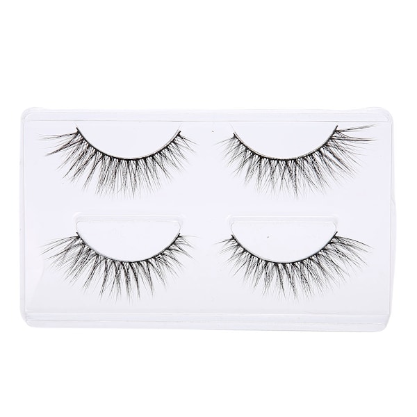 2 Par Falska Ögonfransar Volym Långa Falska Ögonfransar Naturlig Makeup Ögonfransar 11#