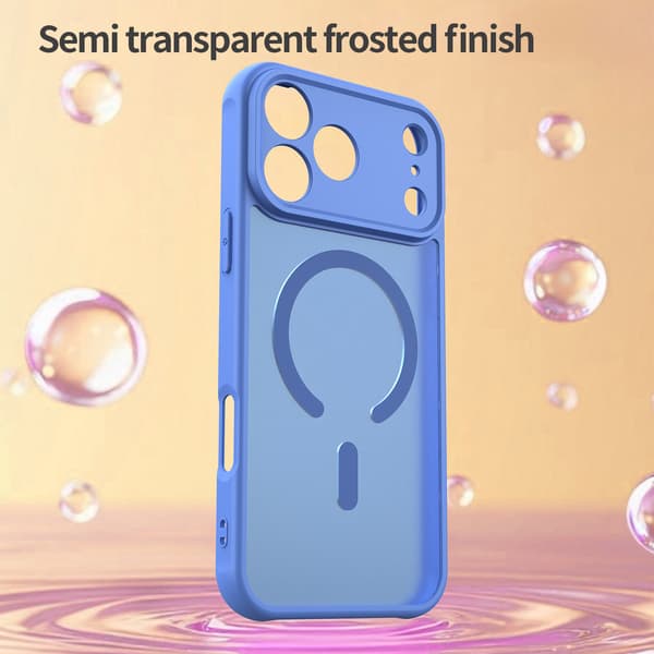 Magnetisk telefoncover til iPhone 17 (blå) Blue iPhone 17