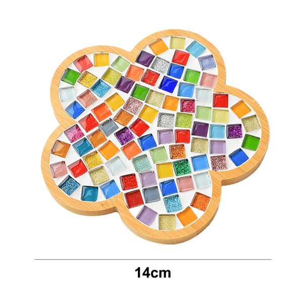 1 set Mosaic DIY Crafts Materialpaket Tillbehör för Coaster
