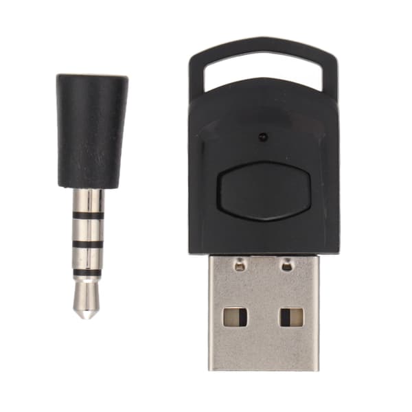 Bluetooth-adapter til PS4 PS5, trådløs kommunikations-USB-sender i mini-størrelse Bluetooth-dongle med lav latenstid og strømbesparende understøttelse af A2DP HFP