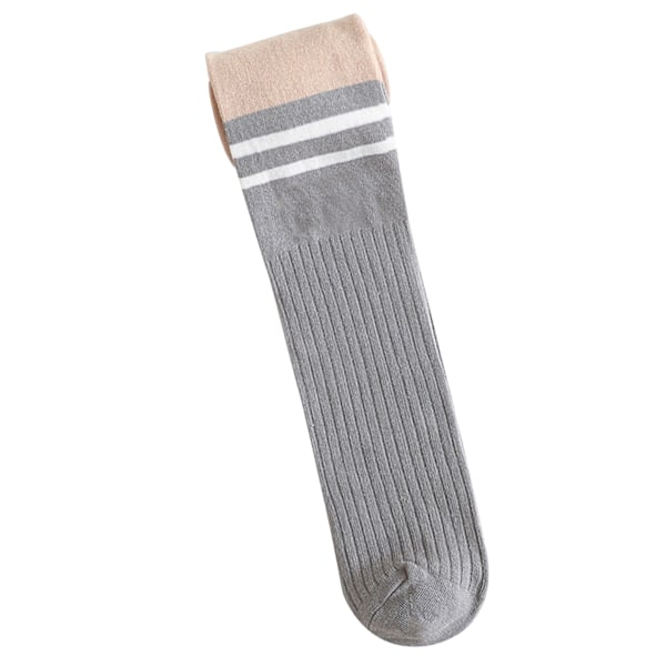Baby Flick Tights Kammad Bomull Mjuk Håll Värmen Barnstrumpbyxor för Höst Vinter Daglig Skola M