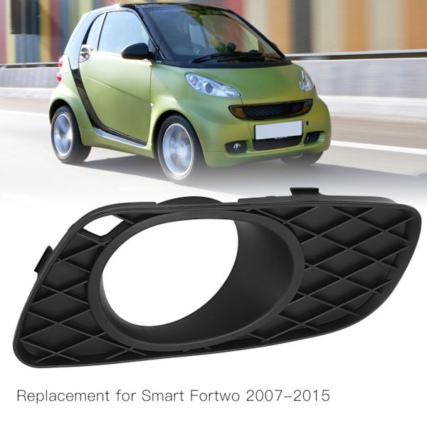 Frontfanger tåkelysram Bilramme tåkelysmontering Erstatning for Smart Fortwo Venstre 4518260118C22A, A4518260118