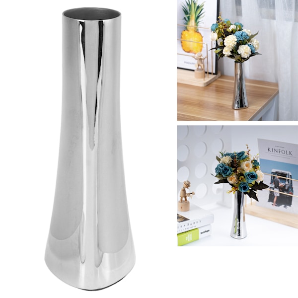 Elegant Bröllopsdekor Vas Med Läcksäker Design, Reflekterande Finish Ger Modern Heminredningskänsla, Stark Och Rostfri Konstruktion, Perfekt Som En