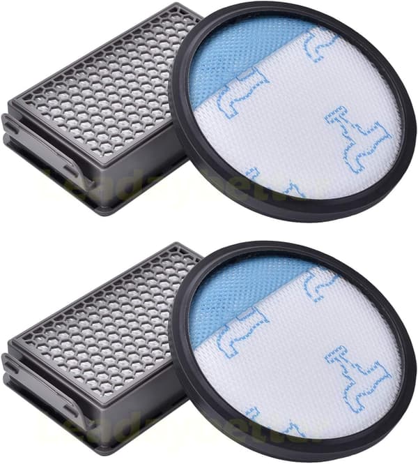 HEPA Filter Kit, Kompatibelt Vakuumfilter til Rowenta, Moulinex & Tefal, Vaskbart Filter til Regelmæssig Vedligeholdelse & Optimal Ydeevne