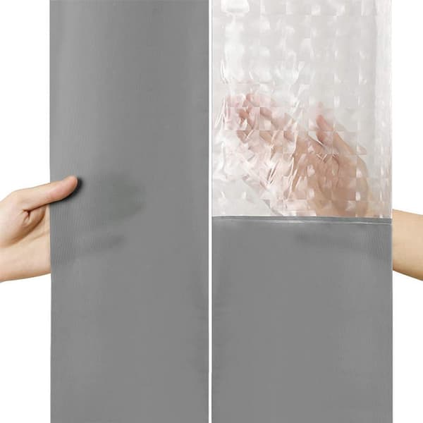 180 x 180 cm, Vattentät Mögelresistent Duschdraperi med Ho
