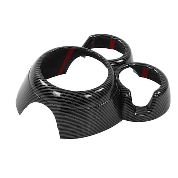 Kolfiber-stil Växelspakkopphållare Dekorativa Trim Ersättning för Cooper Hatchback F55 F56 F57 2014‑2021