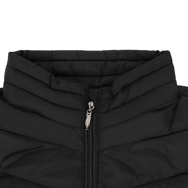 Ståkrave Ærmeløs Vest Bag Intelligent Elektrisk Opvarmning Varmt Jakke (XXXL)