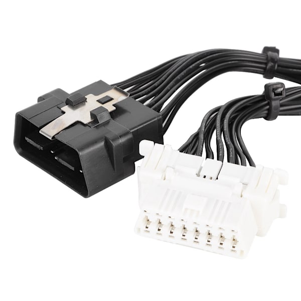 16-stifts 1 till 2 OBD2-adapterdelare Y-kabel förlängningssladd för GPS-bilkörningsinspelare