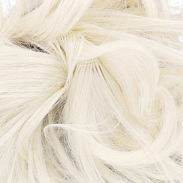 Messy Bun -hiuslisäke - Naisten muodikkaat poninhäntä synteettiset hiuslisäkkeet treffeille, tanssiin ja juhliin Q17‑60#