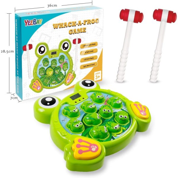 Interactive Whack A Frog Game, Learning, Active, Early