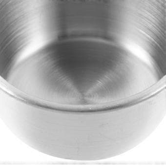 10 stk. saucer i rustfrit stål til krydderier, tomatsovs, dyppeskål til restaurant, hjemmefest