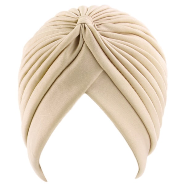 Lurrose 10 st Stretch Cross Turban Cap Bennie Head Wrap