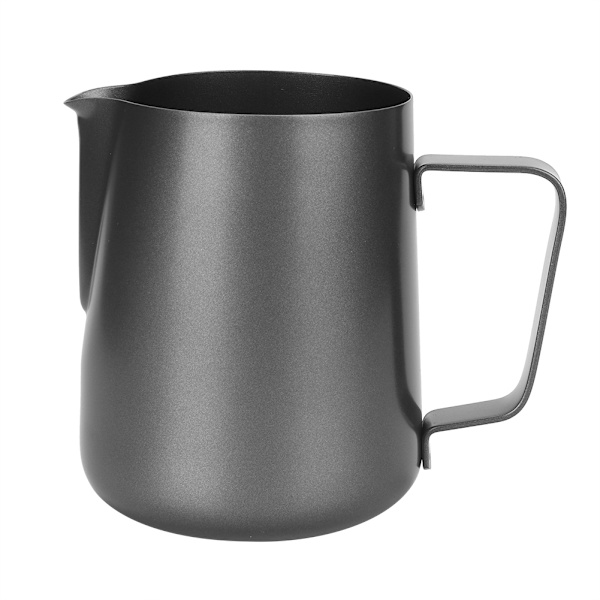 600ML rustfritt stål non-stick melkeskummer kaffekanne Latte skummende kanne beholder