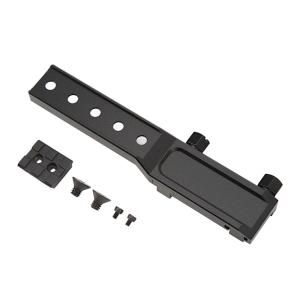 Rail Scope Mount SH720 Aluminiumlegering Rail Mount Basadapter Kit för Skytteverktyg Svart
