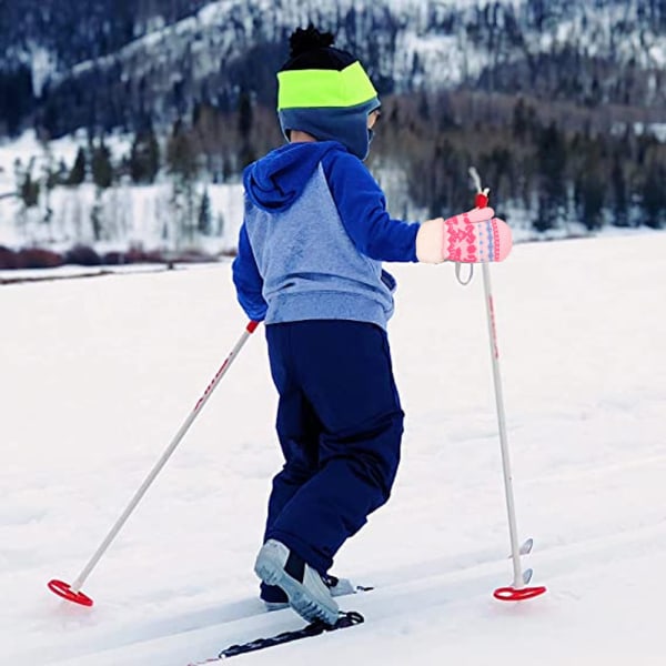 Taapero Vauva Poika Tyttö Lämpimät Talvihanskat