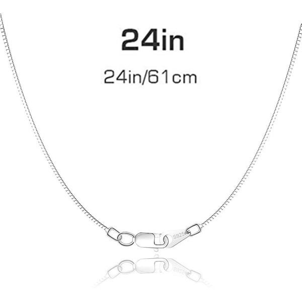 Jewlpire Diamond Cut 925 Sterling Silver Chain Rope Chain Italia 24inch