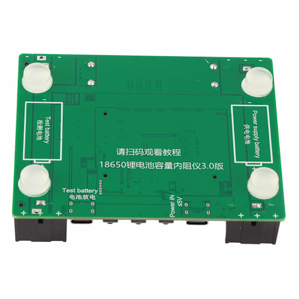 Batteri Inre Resistans Testare 1.77 tum LCD Display Lägen Justerbar 18650 Litiumbatteri Kapacitet Testare DC5V