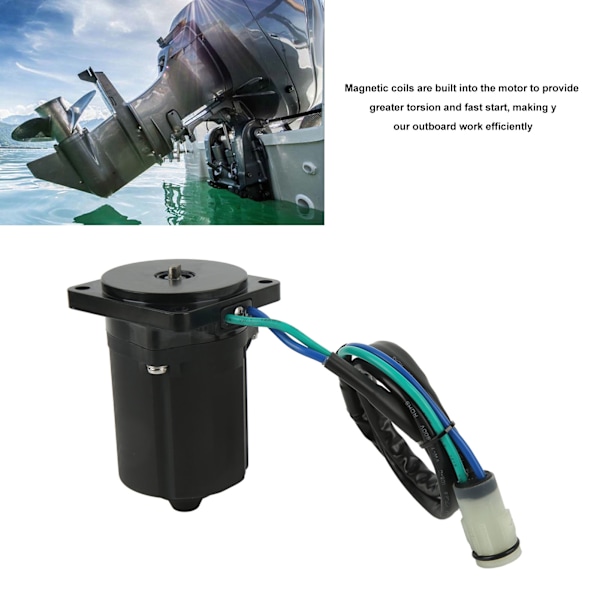 Trim Tilt Motor Metall Legering 3E5 77180 0 för Tohatsu Utombordare 4-takts 40HP 50HP 12V MD40B MD50B