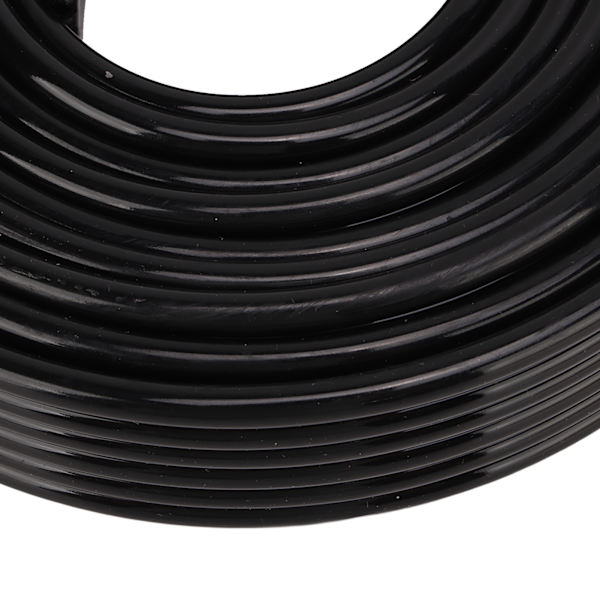 Bläckrör 6 Linjer OD 5mm ID 3mm 3 Meter Längd Flexibelt Bläckrör för Fotobläckstråleskrivare UV-skrivare Svart