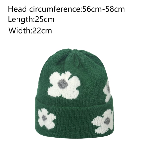 Söpö pipot tytöille Beany Naiset Beanie Cap Print  Villa Neuloa H