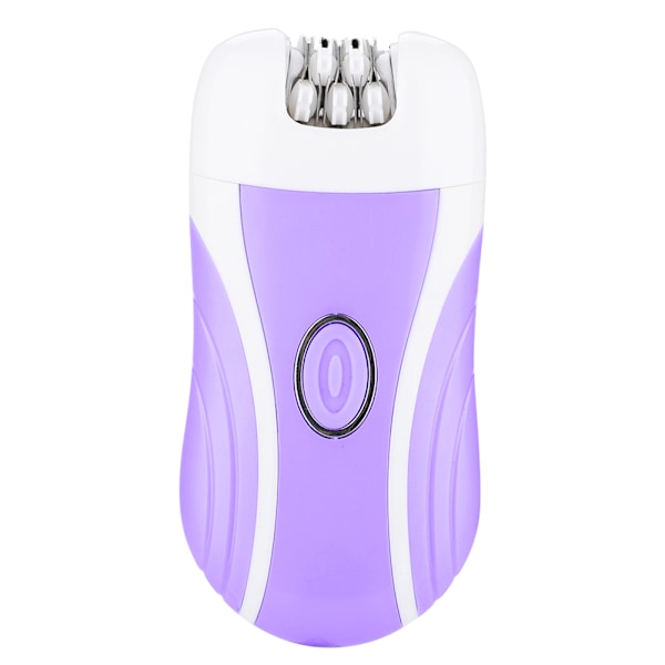 3 i 1 USB Elektrisk Epilator Damebarbering Hårfjerning Neglefiling Ansikts- og Kroppspleie Lilla