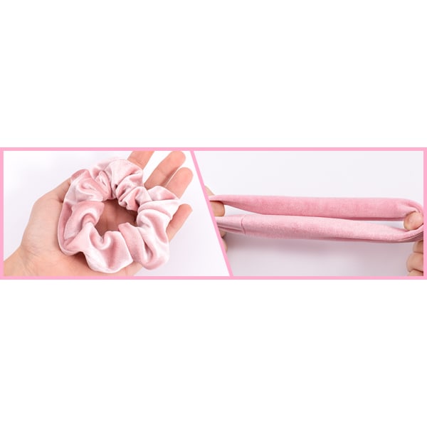 Blush Tema Hår Scrunchies Fløjl Elastikker Pink Lovers Scrunchie