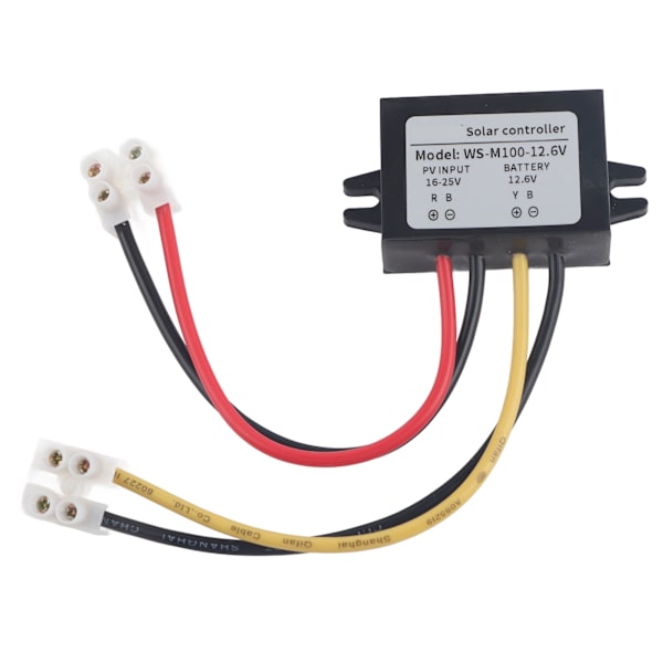 Maximum Power Point Tracking Solar Regulator, Mppt Solcellekontroller 100W for Forbedret Solenergiinnsamling, Solcelleinngang Underspenningsbeskyttelse til
