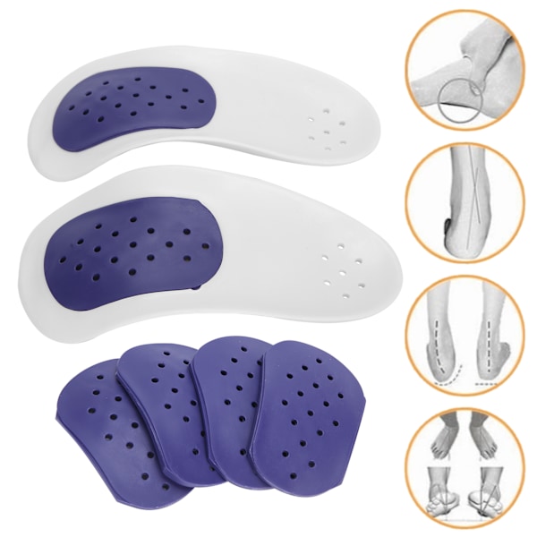 Unisex Arch Support Insole Children Adult Breathable Foot Correction Orthotic InsoleC