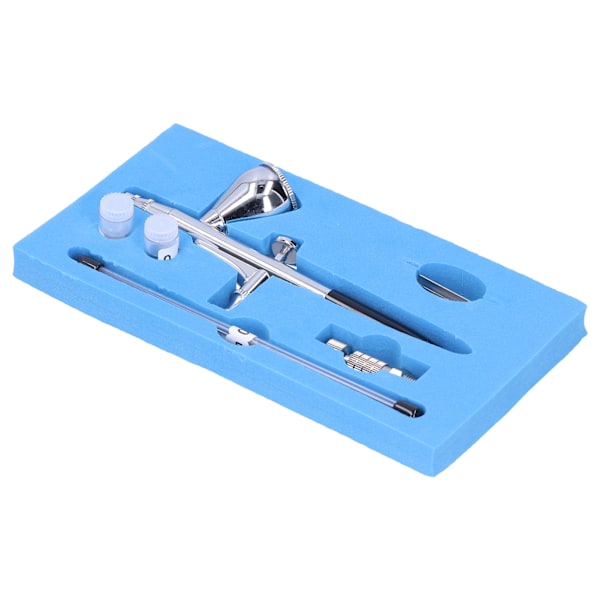 G1/8 Airbrush Set Målarfärg Konstverktyg DIY Sprayfärg Modell 0.2mm 0.3mm 0.5mm Kaliber Svart